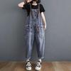 Women's Fashion Loose Denim Jumpsuit