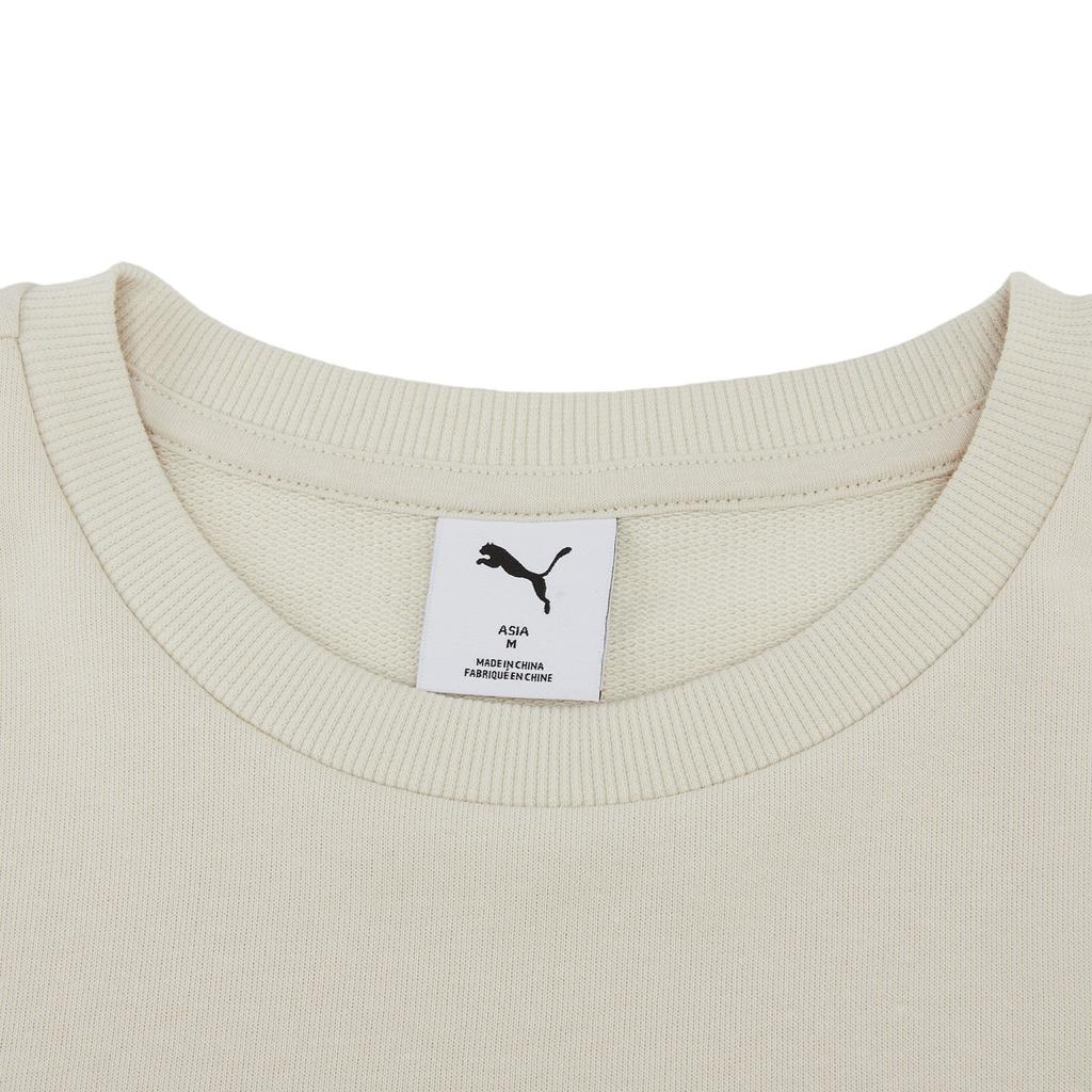 Puma Sweatshirts Unisex Khaki Crew Neck Moderate 695942-87