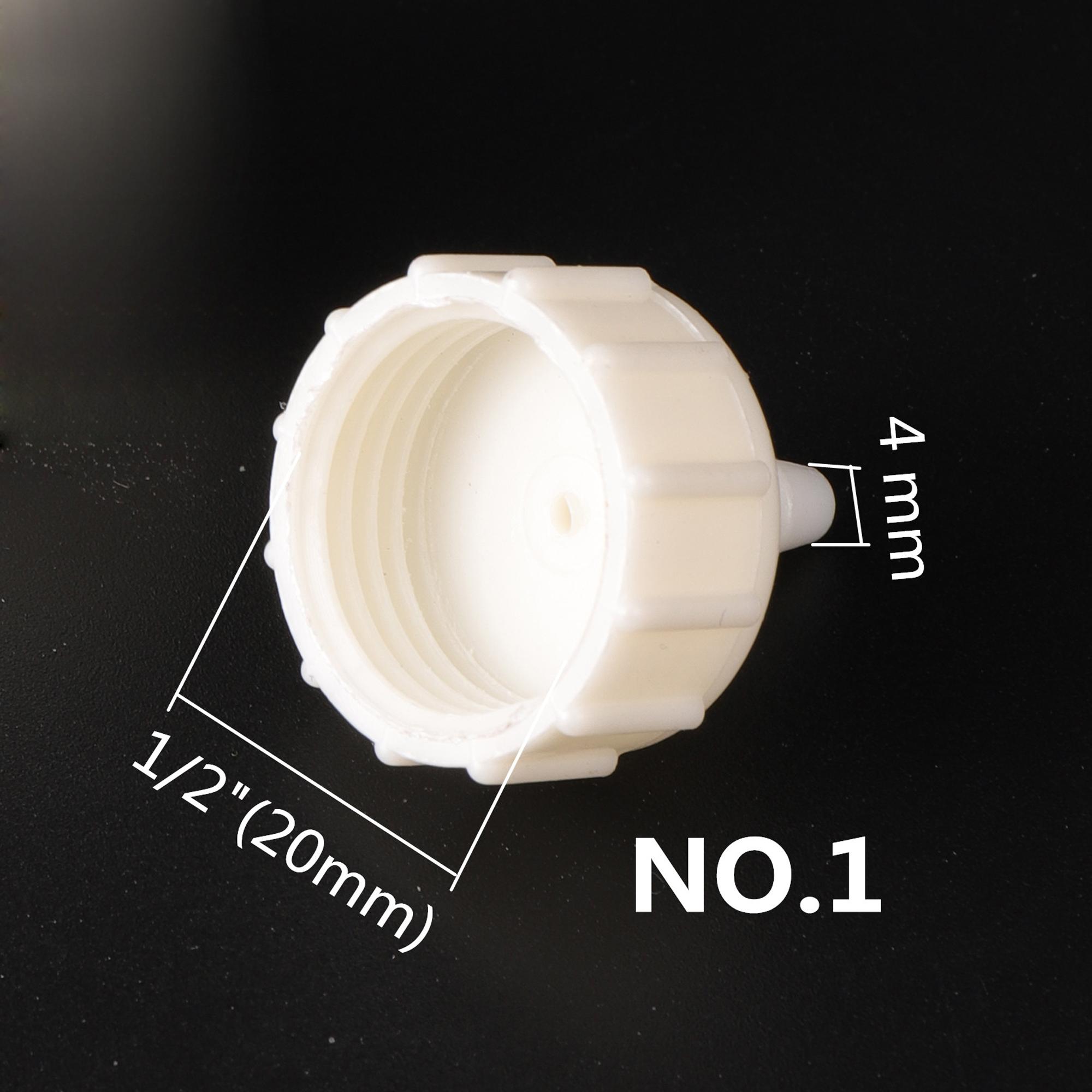 

1/2 Female Thread To 4/6/8/10/12/14/16/20mm Barbed Straight Connector Garden Irrigation Water Supply Adapter Water Tank Fitting