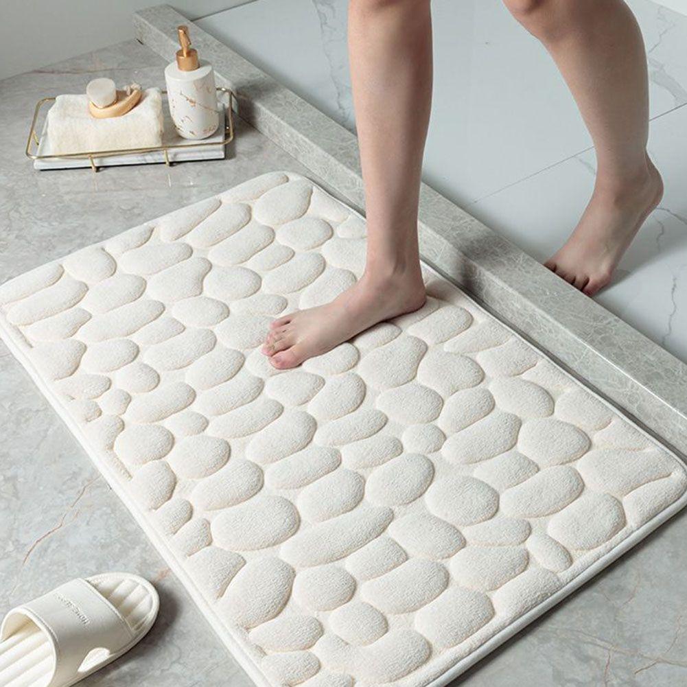 Pebble Tepper Baderomsmatte Toalett Vaskbar 40*60cm