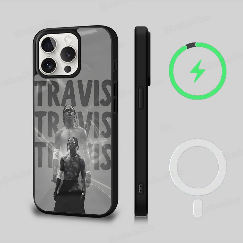 Luksusowe Etui Travis Scott Cactus Jack Na Telefon Dla IPhone 17 16 15 14 13 12 11 Pro Max Plus Dla Magsafe Magnetyczna Obudowa