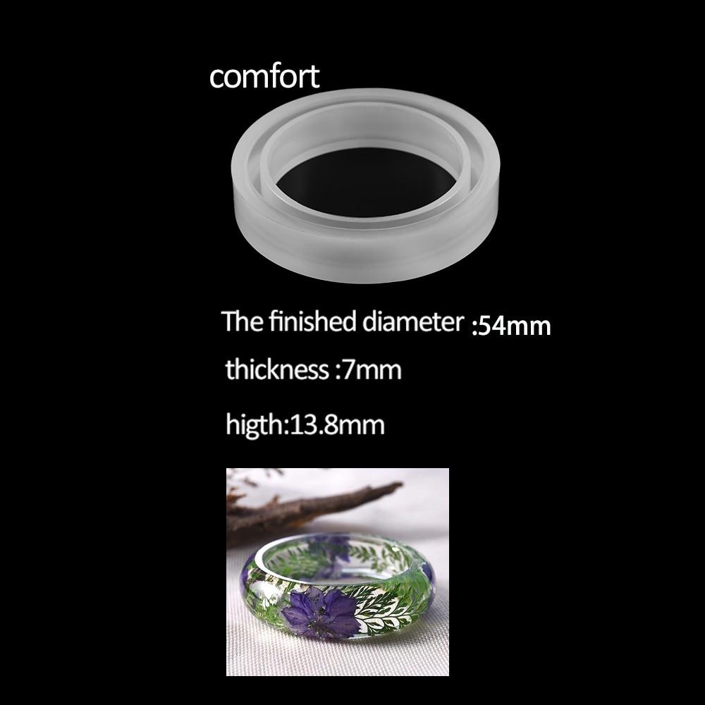 1 st Armband Harts Epoxiformar Blandad storlek Gjutformar Silikon UV Hartsformar Verktyg för gör-det-själv smycken Tillbehör