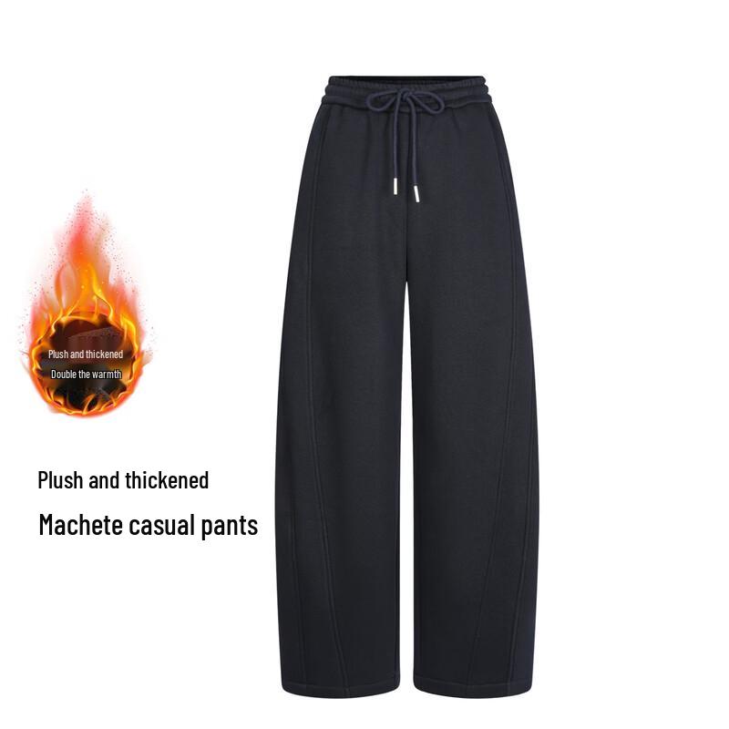 

FivePlus Women s Fleece-lined Curved Joggers L