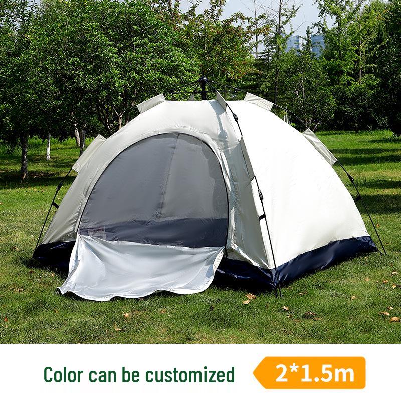 Portable Quick-Open Tent: Fully Automatic Folding Outdoor Camping Tent 2x1.5m