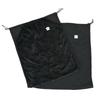 HOTEL CAMPS Cot Insulated Aluminum Can Be Used as a Fully Washable Cover, Boa, 3-Layer Sheet, Reversible, Blanket, (Black)