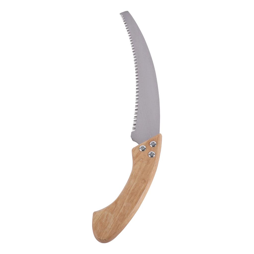 Portable Folding Saw Wood Handle Branch Pruning Hand Saw Arc Blade Hand Saw Gardening Woodworking Logging Tools