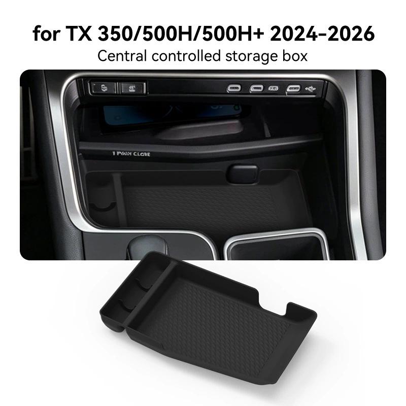 Silicone Storage Box for 2024-2026 Lexus TX350, 500H, 500H+ Center Console