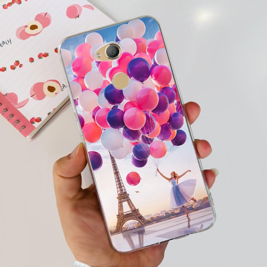For Sony Xperia XA2 XA 2 Case H3113 H3123 H3133 H4113 Cover Cute Astronaut Silicone Soft Fundas For Sony Xperia XA2 Ultra Hoesje