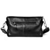 Sac bandoulière pour homme en cuir véritable Paibaojue
