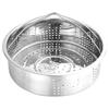 304 Stainless Steel Steamer Basket for Rice Cooker - Fine Hole Steaming Tray with Inner Rack and Layered Accessories for Electric Pressure Cookers