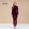 Damen Herbst & Winter Reines Baumwoll-Mittelhoher Kragen Thermoset: 2025 Neuer Stil Basisschicht
