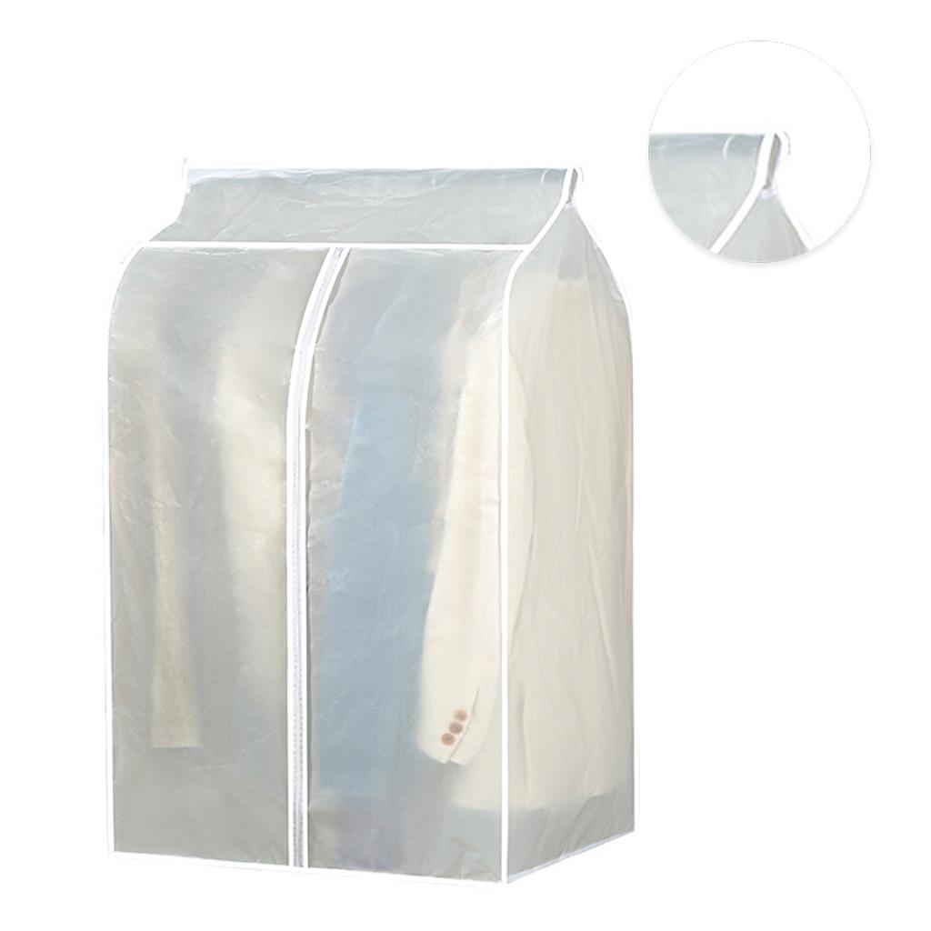 Super Large Transparent 3D Zipper Clothes Dust Cover Wardrobe Storage Bag Waterproof Dustproof Suit