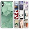 Shockproof Cover For iPhone X XS Case Cute Animals Painted Luxury Phone Cases Soft Silicone Cover For iPhone X Xs Max XR Coque