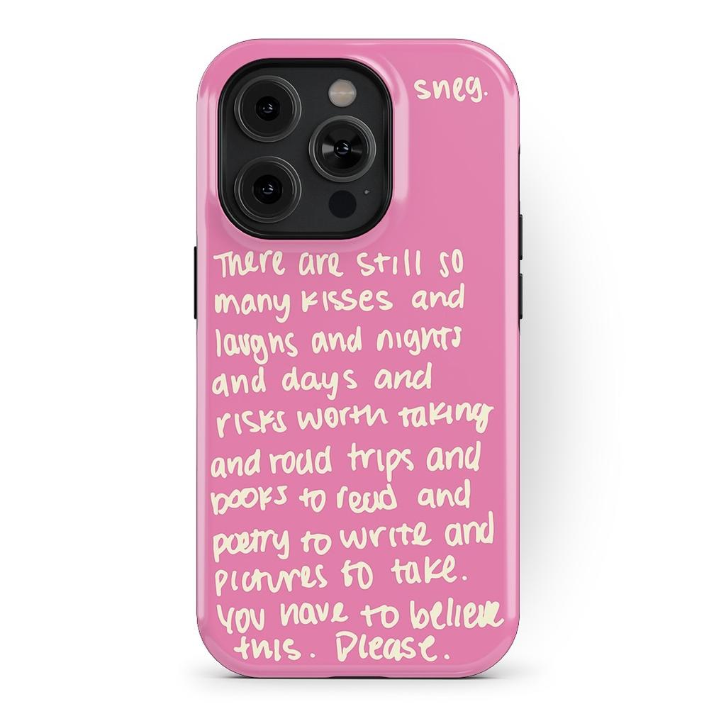 Luxury Clmj Color text Phone Case for iPhone 17 17e 16e 16 15 14 13 12 11 X XS XR XSMAX Air Pro Max Plus Double-layer Back Cover