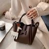 Fashion Small Bag Women's New High-end Single Shoulder Portable Messenger Bag Vegetable Basket Bucket Bag