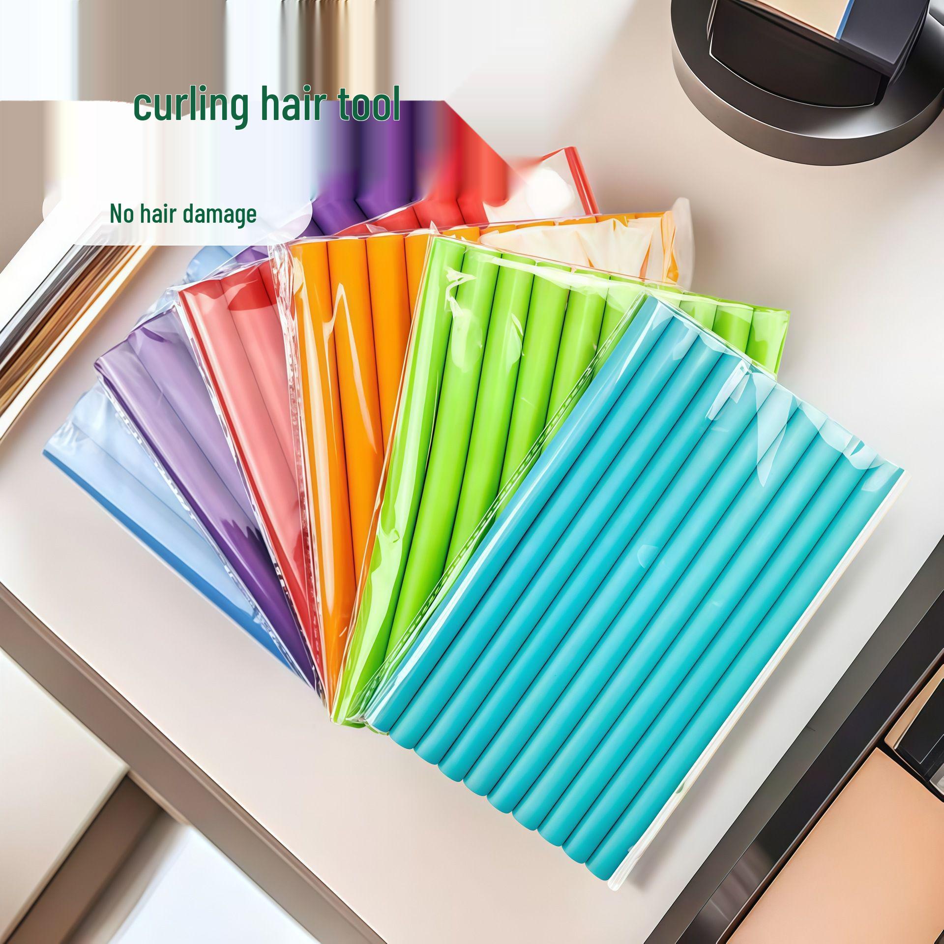 

Versatile Curling Rods: 10-Piece Soft Sponge Hair Rollers