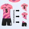 Men Soccer Jersey Set Short Sleeve Quick Dry Sports Uniform with Shorts and Socks for Training Match Teamwear