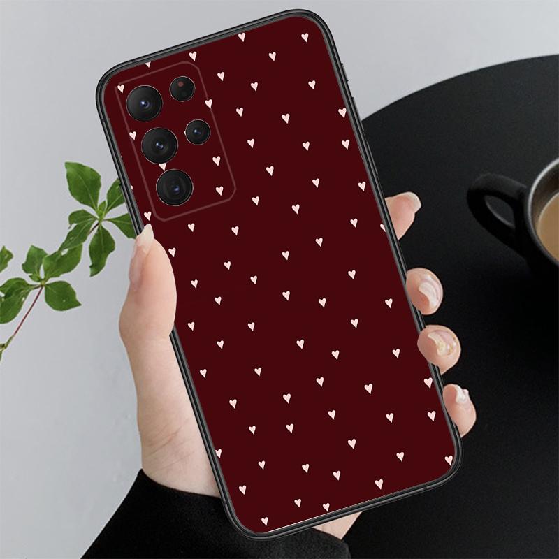 

Phone Case For Samsung A17 A55 A16 A56 A35 A15 A53 A54 A33 A34 A25 A05S A52 A52S A07 A26 A06 Love Heart A15