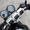 MT487 Bluetooth-compatible Speaker Handlebar Mount LED Screen Music Player Multifunction Motorcycle Bluetooth-compatible Speaker for Motorcycles