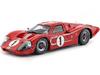 ShelbyCollect Shelby Collectibles Scale Model Ford GT40 1967 Le Mans 24 Hours Winner Foyt 1/18 Car Mk.IV #1 D. Gurney/A.J.