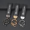Leather Keychain Car Styling Emblem Metal Pendant For Citroen Xsara Grand Picasso Jumper Cactus Saxo Jumpy C8 C-Elysee CelyseeC6