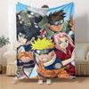 1pc NARUTO (3) Blanket, Gift, for Men and Women, Soft Blanket, Good for Sofa Bed Couch Travel, Lightweight Flannel Blanket