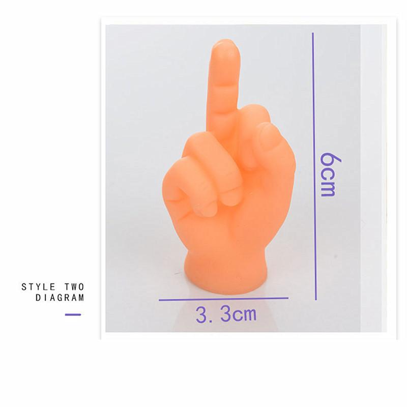 Tiny Hands Miniature Finger Little Puppets Party Favors Toys Mini Hand Pet Cat Toy Accessories