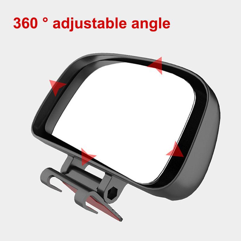 Car Blind Spot Mirror Adjustable Convex Rearview Mirror Wide Angle Mirror For Safety Parking Car Mirror