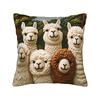 Adorable AnimalPrinted Pillow Case Soft Pillow Cover For Couch Sofa Bedroom Kawaii Pillowcases