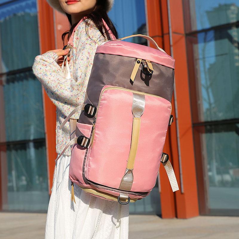 The same storage bag for men and women, large-capacity multi-function travel bag, wet and dry separation belt, shoe compartment, fitness backpack.