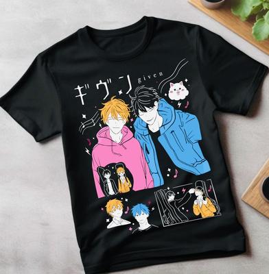 Dado ritsuka camiseta mafuyu sato uenoyama,haruki nakayama,akihiko kaji camiseta