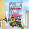 Pocoyo Customize Your Name Beach Towel Quick-Dry Soft Microfiber