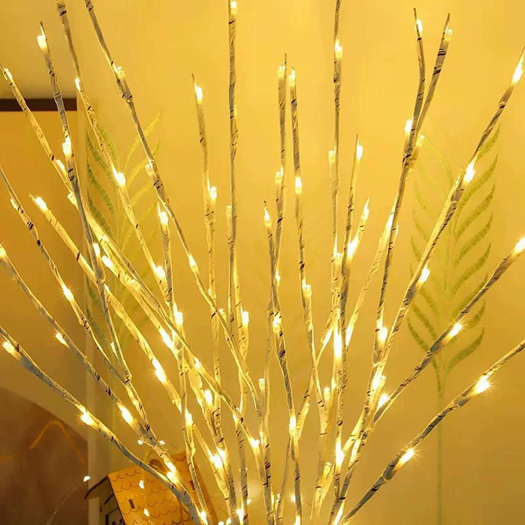 Nordic LED Branch Lights: Colorful Night-Light Decor for Bedrooms and Rooms