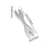 Motorcycle Spoke Wrench 6 In 1 Spanner Double Ended Portable Hand Tool Repair Universal