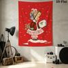 Sarakey Wall Tapestry Aesthetic Wall Hanging Printed Fabric Blanket Decorative Tapestries For Bedroom Living Room Home Decor