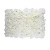 40x60cm Silk Rose Hydrangea Flower Wall Wedding Backdrop Decor Cream White Artificial Floral Panel