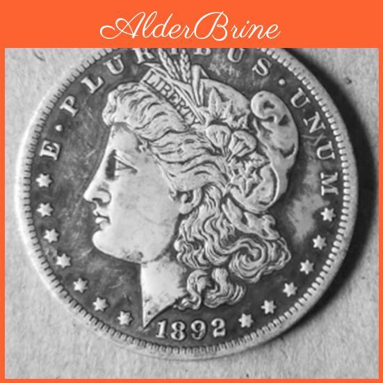 1892 Old Us Dollar Morgan Commemorative Coins Collectibles Handmade Crafts Gift