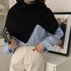 Pullover Scarf Turtleneck Furcal Neckercief Winter Women Warm Scarf Solid Color Neck Cover Lady Fashion Neckscarf  Shawl