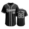 Camiseta de Béisbol Personalizable para Hombre y Mujer Camisa Deportiva con Botones Nombre del Equipo Número Impreso Ropa Deportiva Tejido Ligero Transpirable
