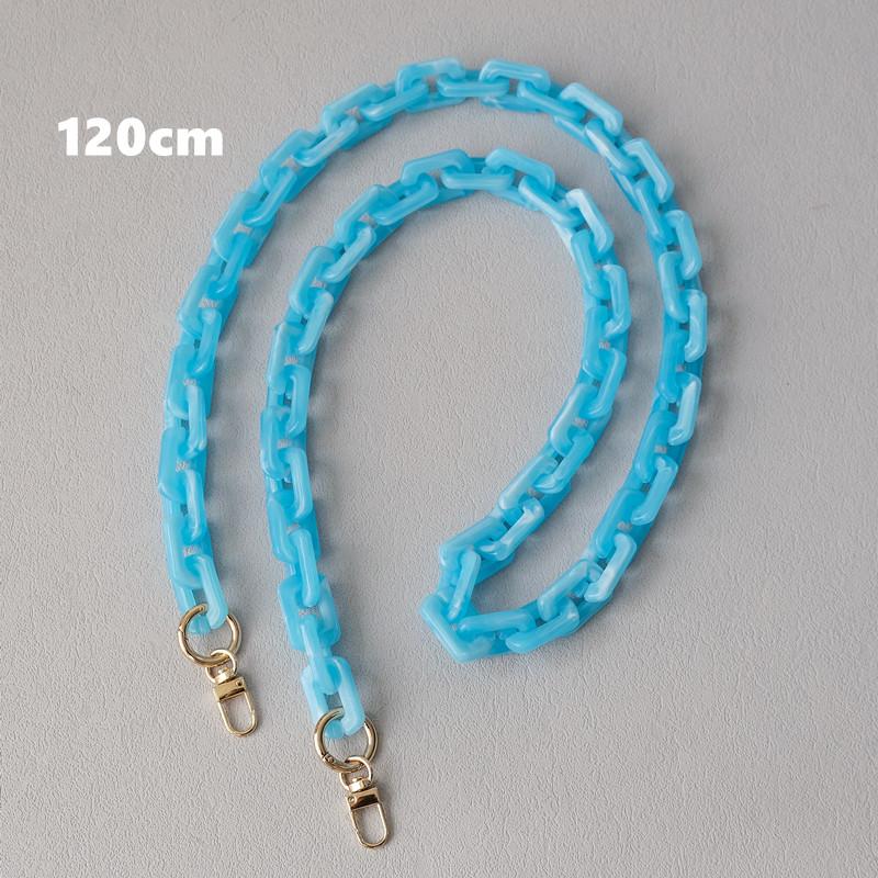 New Woman Bag Chain Accessory Detachable Parts Candy Crossbody Resin Luxury Strap Women Handbag Chains Acrylic Shoulder Handles