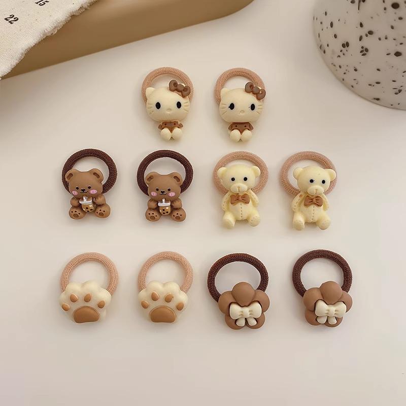 

Маленькие резинки для волос для маленьких девочек, не повреждающие волосы - Детские резинки для волос для хвостиков