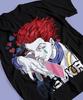 Anime Hisoka Morow Printed Tshirt Unisexs and Womens Tshirt Unisexs Top Sports Tshirt Unisexs Tshirt Summer Tee