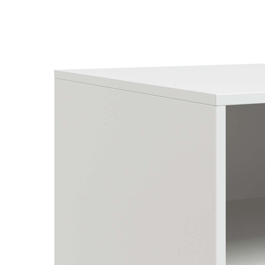 TV Cabinets 2 pcs White 67 x 39 x 44 cm Steel