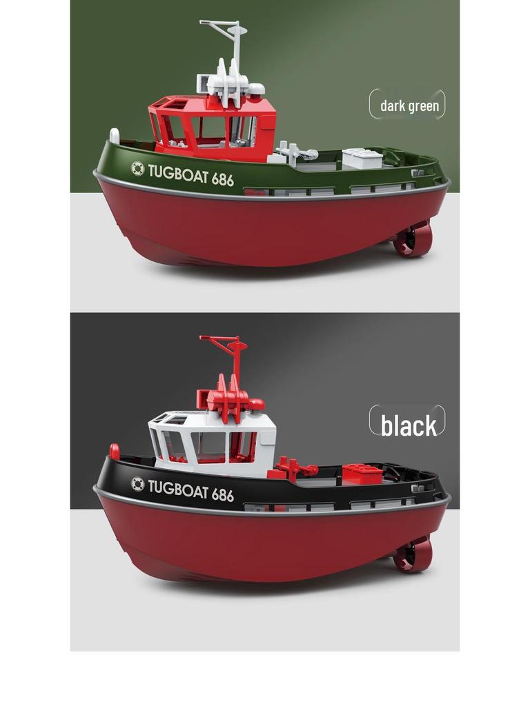 Dualmotoriges 2,4G-Funk-Schnellboot mit langer Akkulaufzeit – Hochleistungs-Rennwasserspielzeug