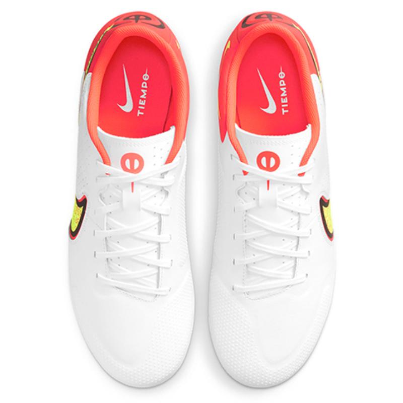 Nike Legend 9 Academy AG Artificial Grass 'White Dark Red Yellow' Training Soccer Shoes DB0627-176