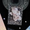 Aurora Line Laser Stickers DIY Photo Decoration Base Collage Materials Handbooks Stationery, Star Small Card Decoration