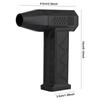 130000RPM Mini Turbo Jet Fan Rechargeable Brushless Motor Portable Dust Blower Jet Blower for Computer Keyboard Outdoor Car Home