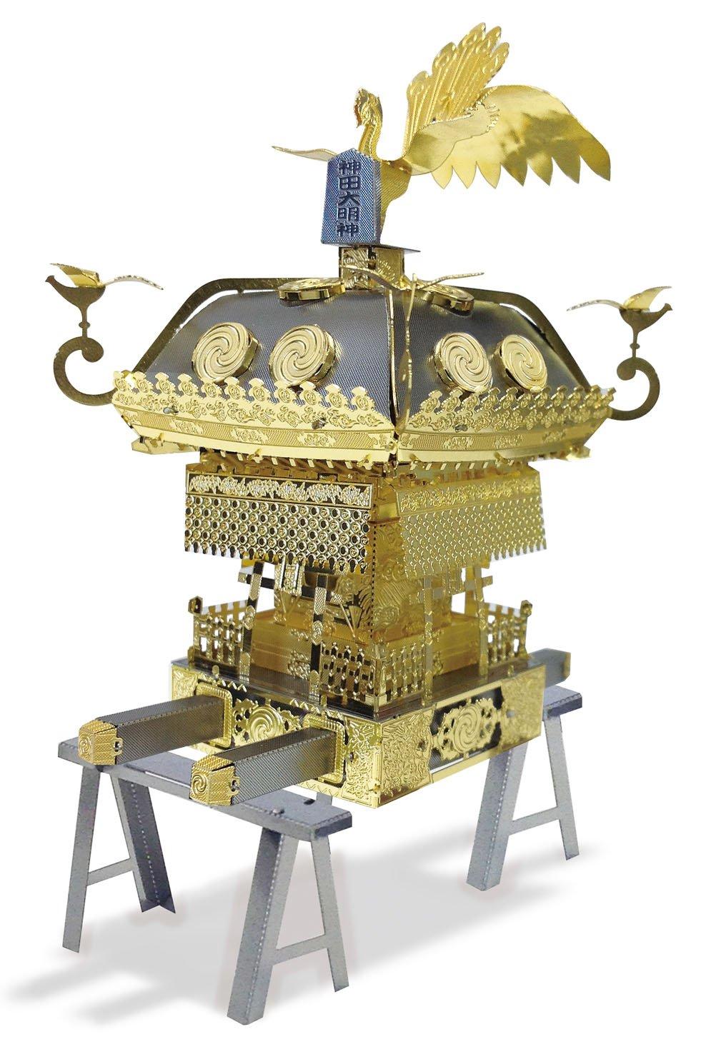 

Металлический нано-пазл Канда Дзинзя Большой Микоси