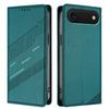 For iPhone 17 Air Phone Cases Punk Style Imprinted Wallet Stand Leather Cover