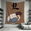 Death Note Pattern Home Decor Tapestry, Wall Hanging, Decorative RV Wall Cloth.MGT0918510